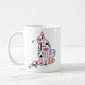Caneca De Café Companheiro dos elogios!  Ícone de Inglaterra