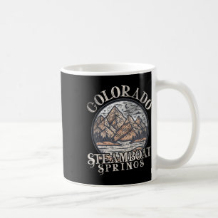 Caneca De Café Companhia de Vapor Colorado Springs Trilhas ao Ar