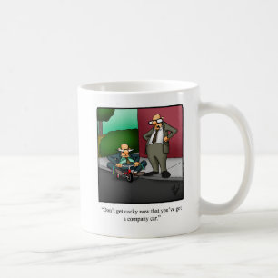 Caneca De Café "Company Car" Mug de Humor Comercial