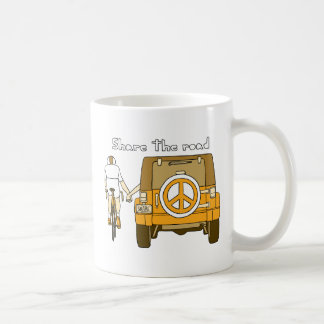 Caneca De Café Compartilhe da estrada