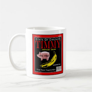 Caneca De Café Compartimento de Timmy - estado de Disunion
