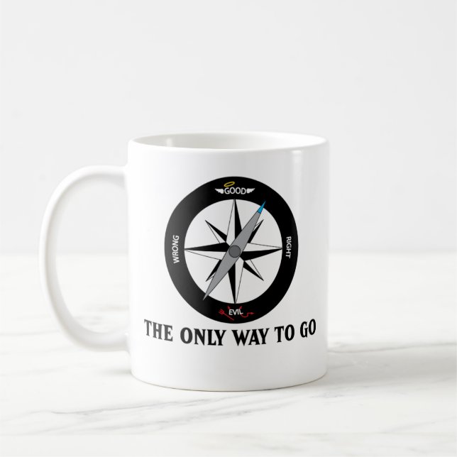 Caneca De Café Compass Moral (Esquerda)