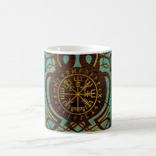 Caneca De Café Compasso da navegação de Vegvisir - de Viking