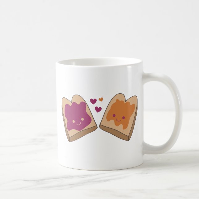 Caneca De Café Compatibilidade PB&J (Direita)