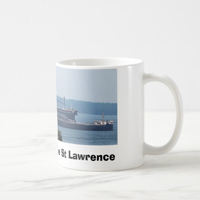 Caneca De Café Competência de barco no St Lawrence (Direita)