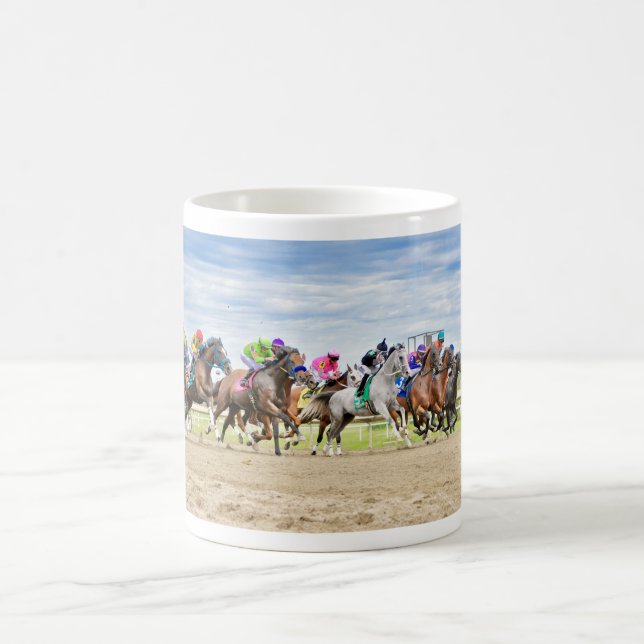 Caneca De Café Competência de Parx - dia de Pensilvânia Derby (Centro)