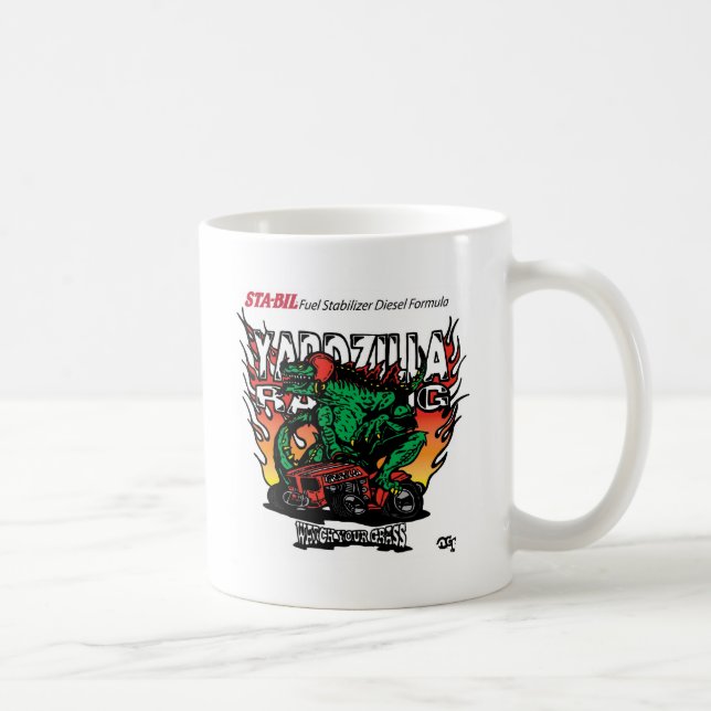 Caneca De Café Competência de Yardzilla (Direita)