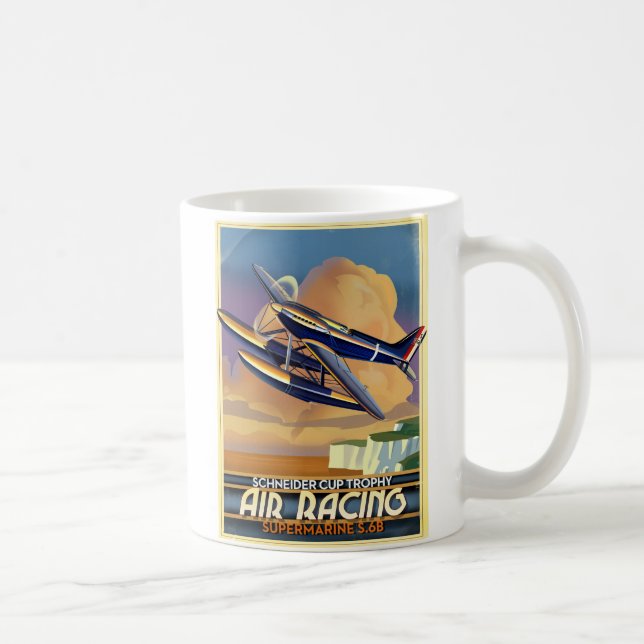 Caneca De Café Competência do ar (Direita)