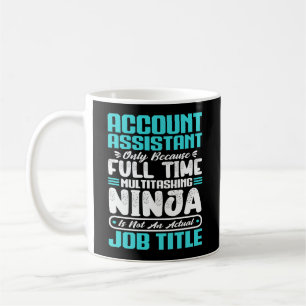 Caneca De Café Competências profissionais do cargo do Assistente