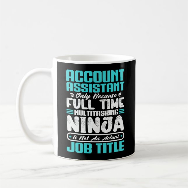 Caneca De Café Competências profissionais do cargo do Assistente  (Esquerda)