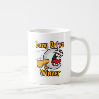 Caneca De Café Competiam premiado do golfe do furo do vencedor da