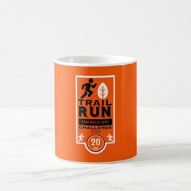 Caneca De Café Competição de Corrida do Runner (Centro)