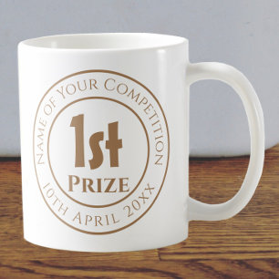 Caneca De Café Competition 1st Prize Trophy Award