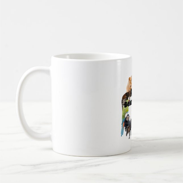 Caneca De Café Comportamento Animal (Esquerda)