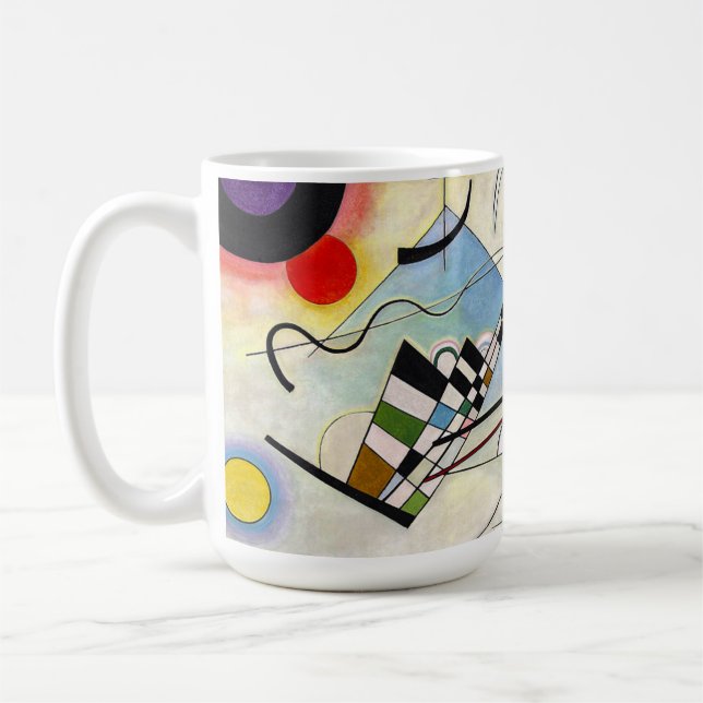 Caneca De Café Composição 8 Wassily Kandinsky (Esquerda)