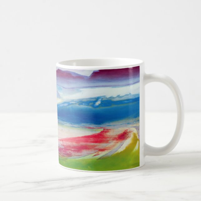 Caneca De Café Composição abstrata (Direita)