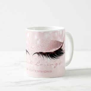 Caneca De Café Composição do rosa Pastel do estúdio da extens