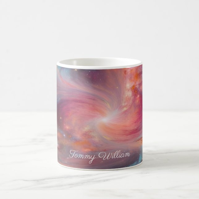 Caneca De Café Composição Geométrica Cósmica (Centro)