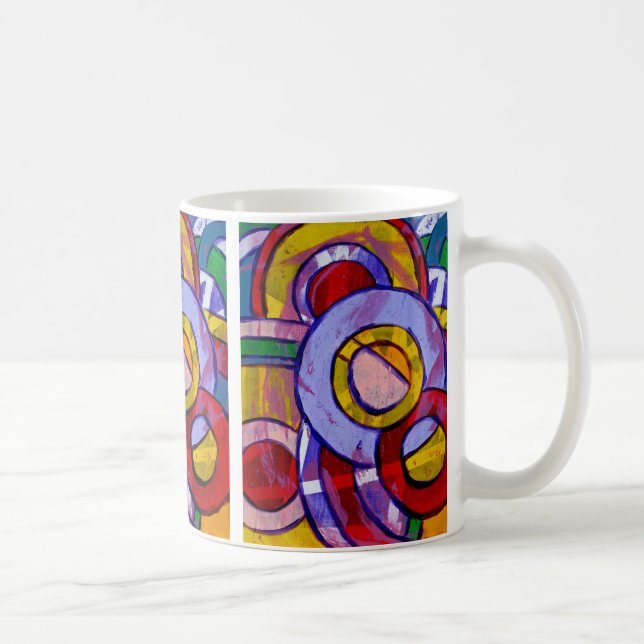 Caneca De Café Composição nº 19 de Michael Moffa (Direita)
