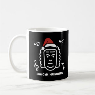 Caneca De Café Compositor de Música Clássica Divertida BACH Piada
