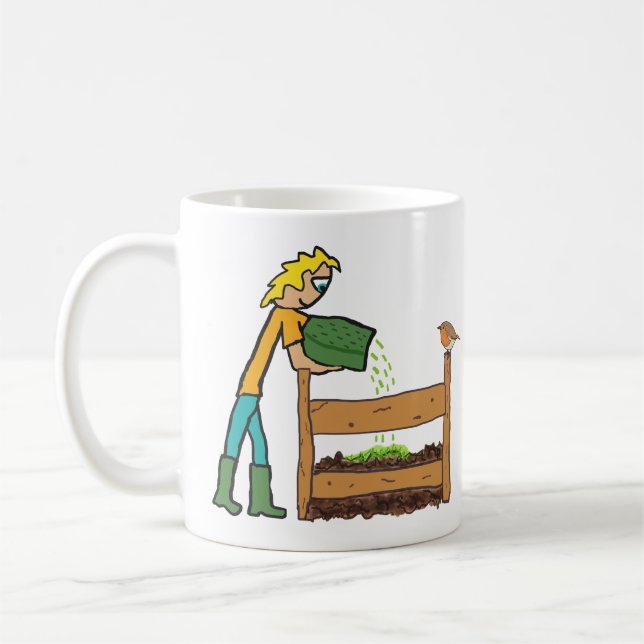 Caneca De Café Compostagem (Esquerda)
