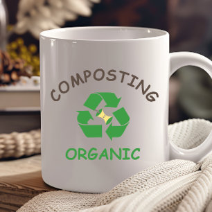 Caneca De Café compostagem compostadora de compostagem agricultur