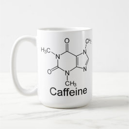 Caneca De Café Compound Chemical Caffeine Mug