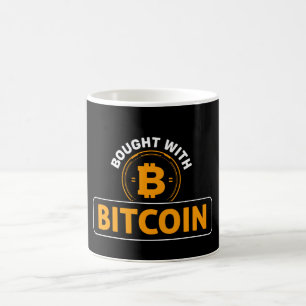 CANECA DE CAFÉ COMPRADO COM CAFÉ DE BITCOIN
