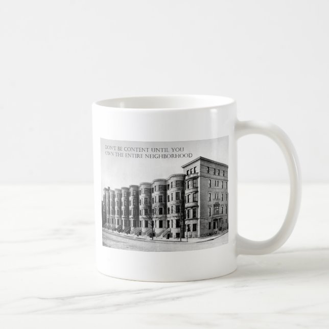 Caneca De Café Comprar do accionista dos bens imobiliários a (Direita)