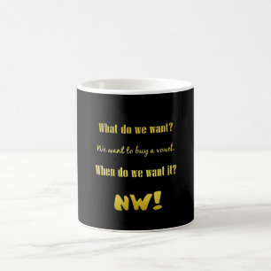 Caneca De Café Compre uma Vogal — Agora! É Divertido