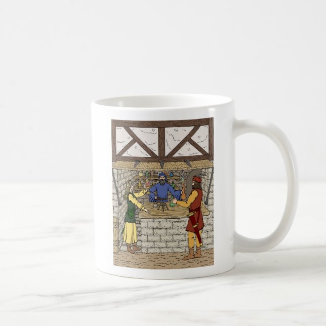 Caneca De Café Compro Apothecary Fantasy (Direita)