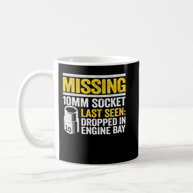 Caneca De Café Compro de Reparo de Carros de Raça de Soquete de 1 (Esquerda)