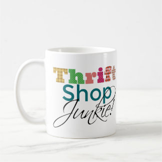Caneca De Café Compro de Thrift de Texto Legal