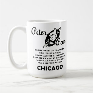Caneca De Café Compro Peter Pan Snack, Chicago