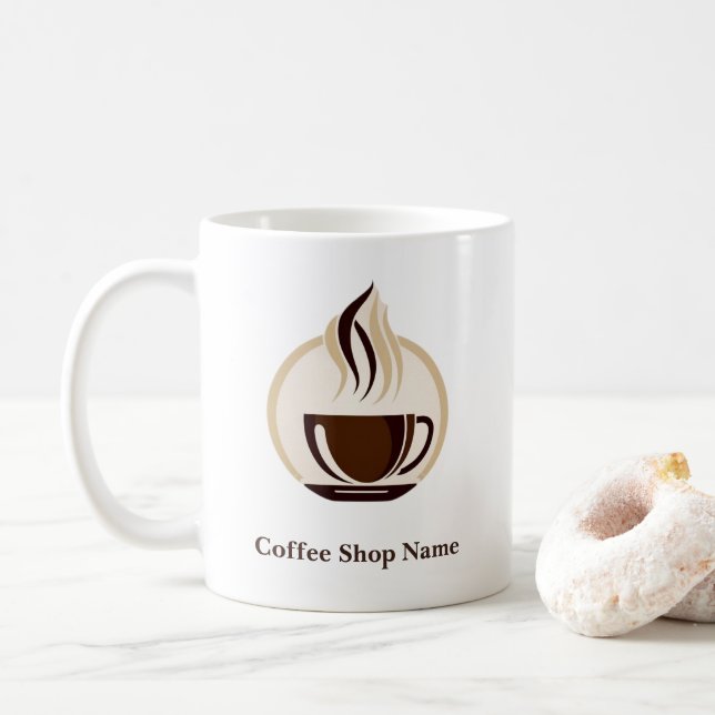 Caneca De Café Compro profissional Compre de Café Simples Moderno (Com Donut)