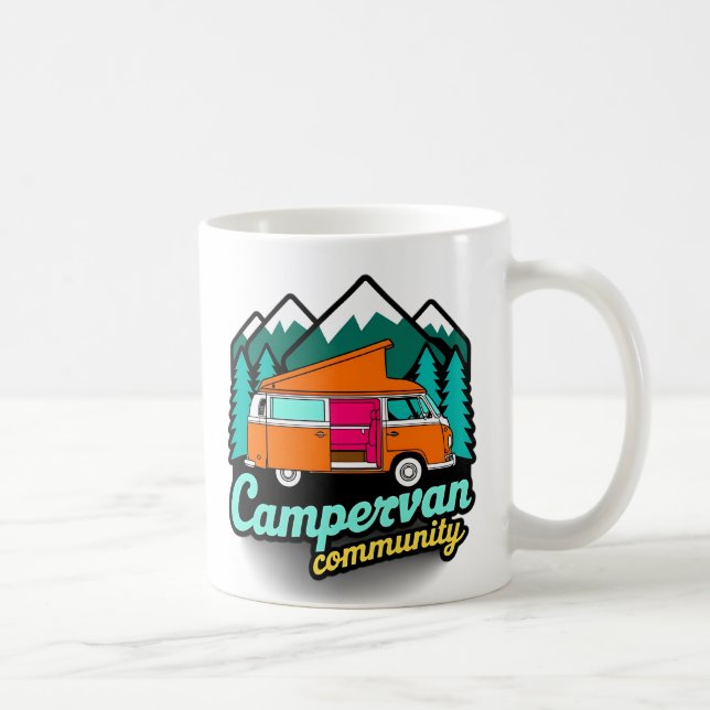 Caneca De Café comunidade Campervan (Direita)