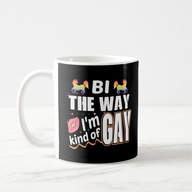 Caneca De Café Comunidade Mens Bisexual Lgbt (Esquerda)