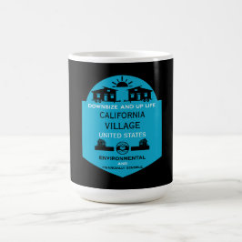 Caneca De Café Comunidades de Casa Pequena Editáveis
