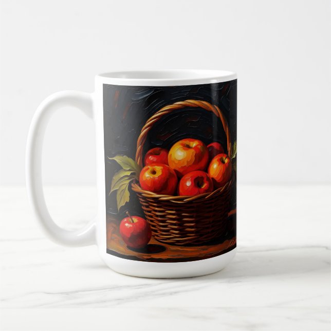 Caneca De Café con Diseño de frutero (Esquerda)