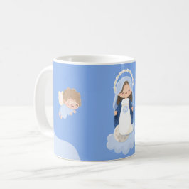 Caneca De Café Conceição Imaculada Kawaii