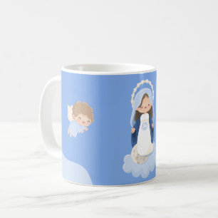 Caneca De Café Conceição Imaculada Kawaii