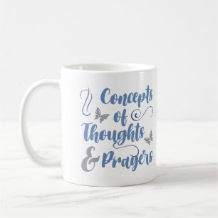 Caneca De Café Conceitos De Pensamentos E Orações