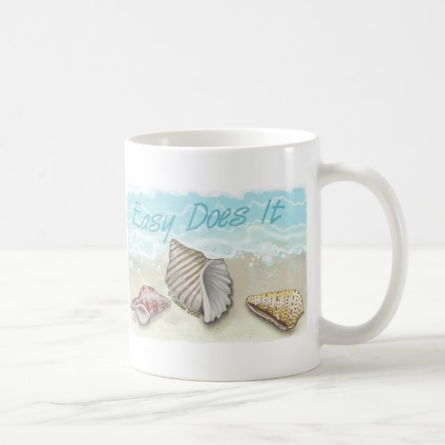 Caneca De Café Concha de Easy Does It (Direita)