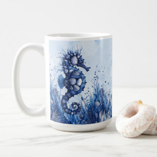 Caneca De Café Conchas Cavalo-Marinho