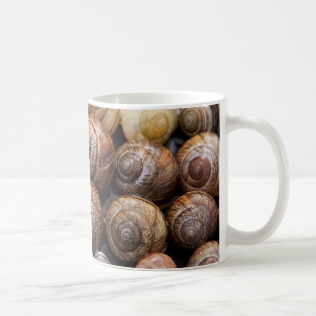 Caneca De Café Conchas de Caracol (Direita)