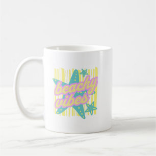 Caneca De Café Conchas de praia caprichosas