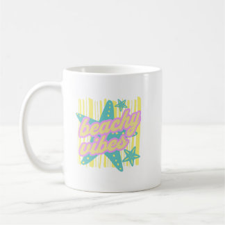 Caneca De Café Conchas de praia caprichosas