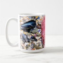 Caneca De Café Conchas do Mar Gellyfish Ocean Beach View