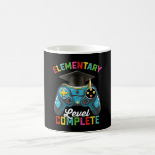 Caneca De Café Concluído Nível Fundamental Conclusão Jogos de Jog