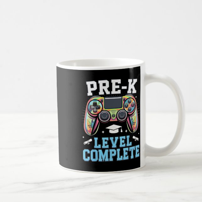 Caneca De Café Concluído Nível Pré-escolar Último Dia de Escola G (Direita)